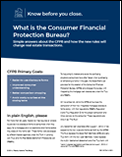 What Is CFPB